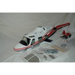 Budget ✨ Heli-Scale Bell 222 "Rouge" FUNKEY Classe 600 ✔️ -Roban Magasin 1102 large default