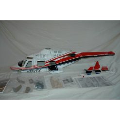 Budget ✨ Heli-Scale Bell 222 "Rouge" FUNKEY Classe 600 ✔️ -Roban Magasin 1103 large default