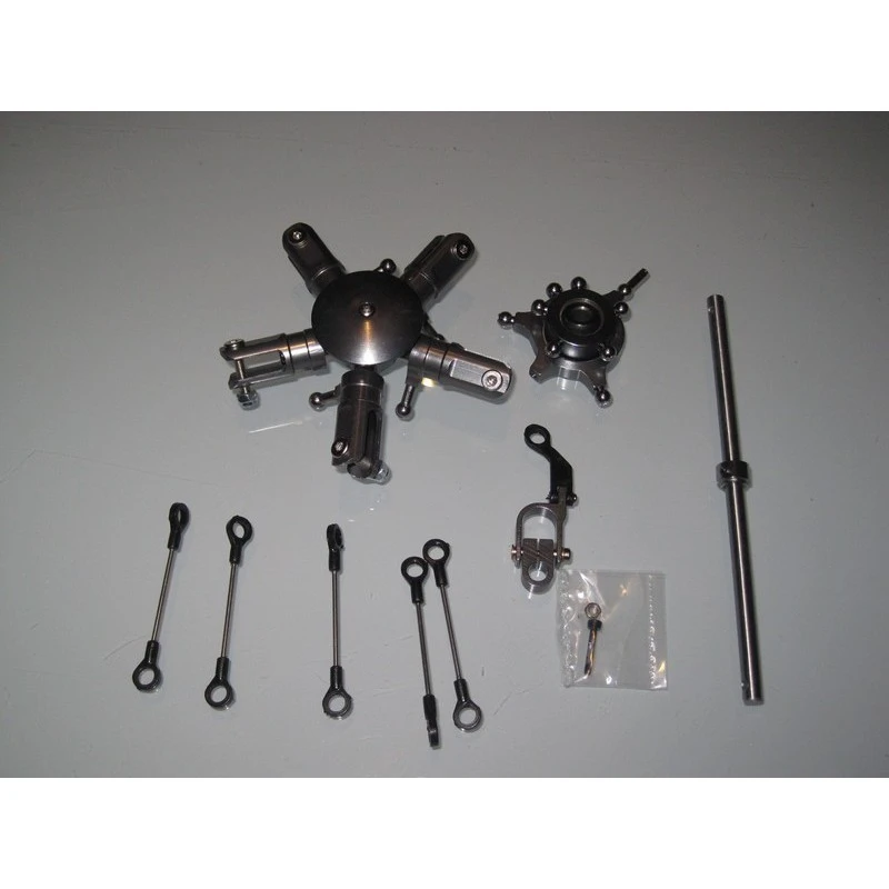 Meilleure vente 💯 Heli-Scale Tête Penta-pales Grise Classe 450 🎁 2 Meilleure vente 💯 Heli-Scale Tête Penta-pales Grise Classe 450 🎁 – Image 2