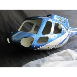 Bon marché 👍 Heli-Scale AS-350 Ecureuil (A-Star) FUNKEY Classe 600 "Silver Blue" Edition Deluxe 😍 -Roban Magasin 1358 large default