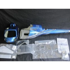 Bon marché 👍 Heli-Scale AS-350 Ecureuil (A-Star) FUNKEY Classe 600 "Silver Blue" Edition Deluxe 😍 -Roban Magasin 1360 large default