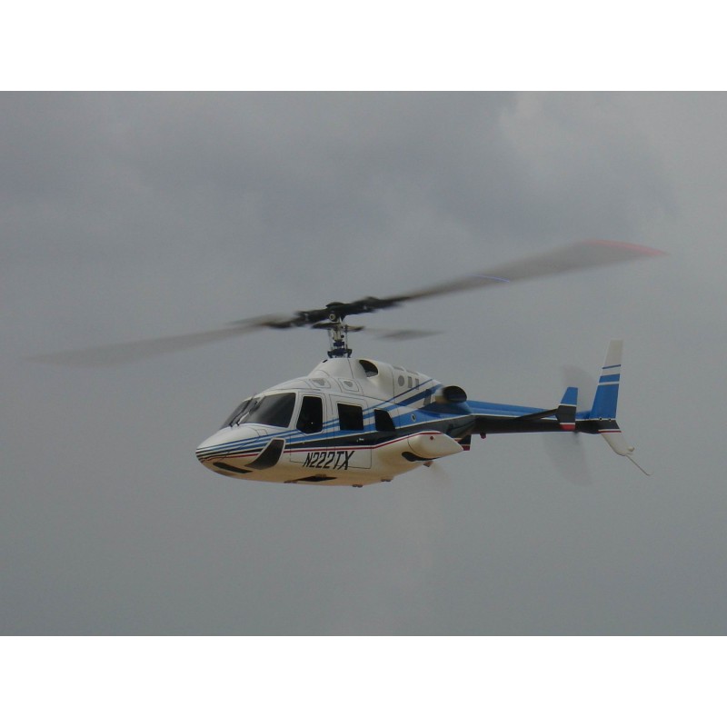 Bell 222 "Bleu" FUNKEY classe 600 Meilleur prix ???? Heli-Scale Bell 222 "Bleu" FUNKEY Classe 600 ❤️ -Roban Magasin 1416 large default