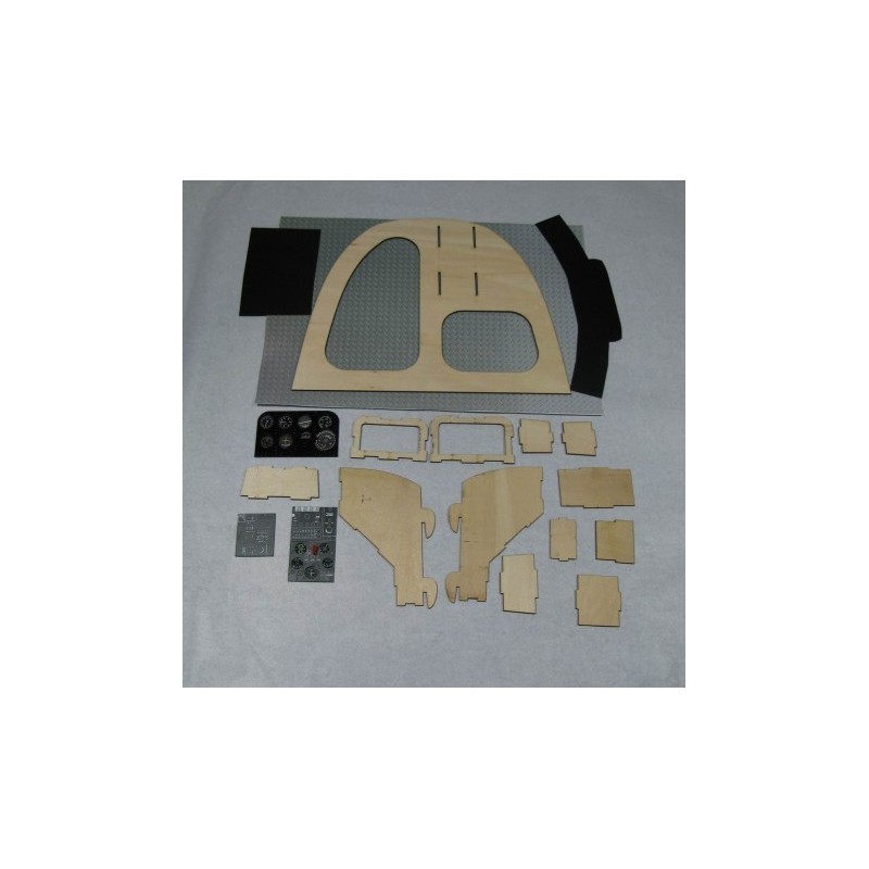 Cockpit Alouette 3 Standard Edition classe 600 Bon marché ???? Heli-Scale Cockpit Alouette 3 Standard Edition Classe 600 ???? -Roban Magasin 1713 large default