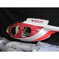 Tout neuf ???? Heli-Scale Hughes 500E FUNKEY "SHERIFF" Classe 600 ???? -Roban Magasin 1811 large default