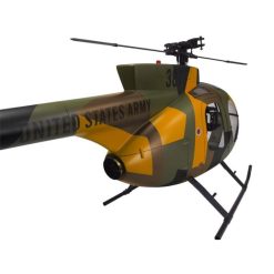 Vente flash ???? Heli-Scale Hughes 500D FUNKEY "Camouflage Armée" Classe 600 ⌛ -Roban Magasin 1859 large default