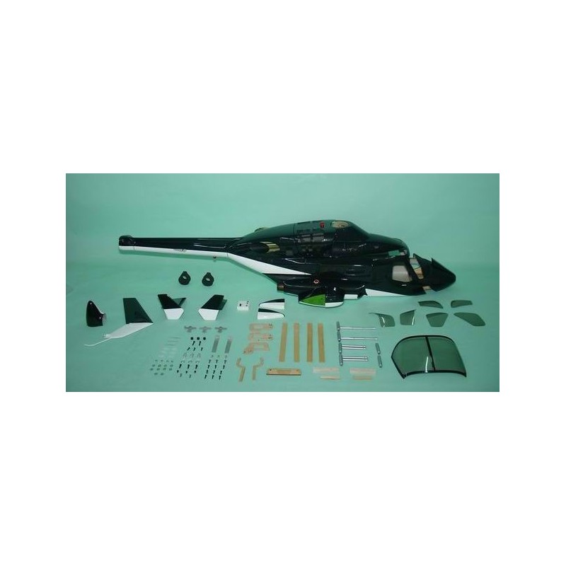 AIR WOLF FUNKEY Noir classe 600 Nouveau ???? Heli-Scale AIR WOLF FUNKEY Noir Classe 600 ???? -Roban Magasin 1872 large default
