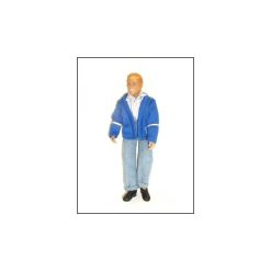 Meilleur prix ✨ Heli-Scale Pilote Hélicoptère 1:9 (20cm) Jean ????