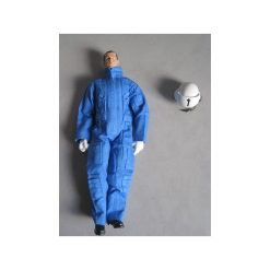 Meilleure affaire ???? Heli-Scale Pilote Hélicoptère 1:7 (25cm) Bleu ????