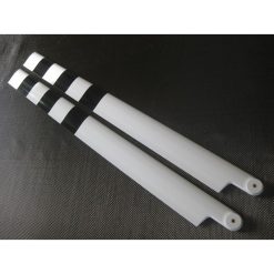 Coupon ???? Heli-Scale Helitec 2 Pales Maquette Profil S 470mm Grises/noir ????