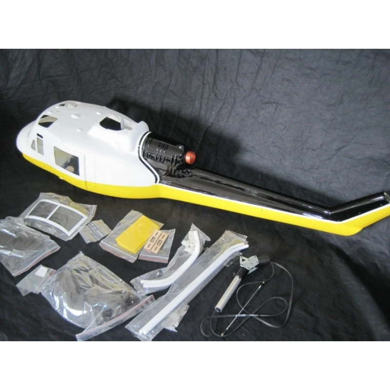 Tout neuf 🥰 Heli-Scale Bell UH-1D Classe 500 "L.A.county Fire" Roban 🌟 2 Tout neuf 🥰 Heli-Scale Bell UH-1D Classe 500 "L.A.county Fire" Roban 🌟 – Image 2