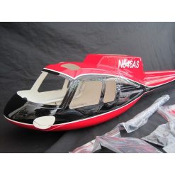 Sortie ???? Heli-Scale AS-350 Classe 500 "rouge/noir" Roban ????