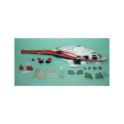 Promo ???? Heli-Scale Bell 222 "Rouge" FUNKEY Classe 700 ⌛