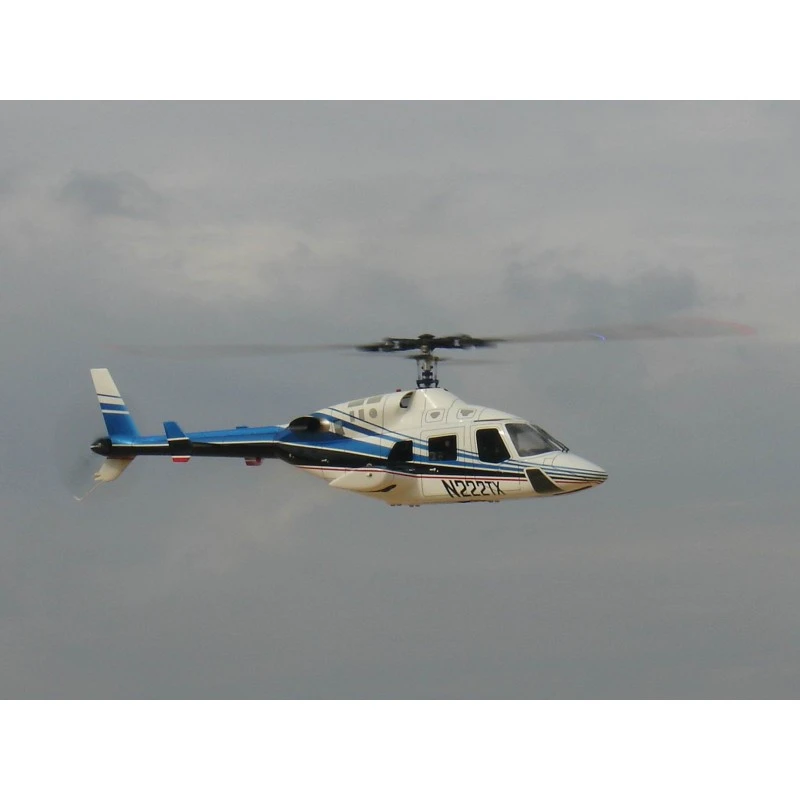 Nouveau 💯 Heli-Scale Bell 222 "Bleu" FUNKEY Classe 700 ⭐ 2 Nouveau 💯 Heli-Scale Bell 222 "Bleu" FUNKEY Classe 700 ⭐ – Image 2