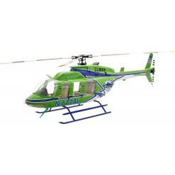 Promo ???? Heli-Scale Bell 407 Compactor " Vert" Classe 700 ????