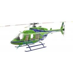 Promo 🧨 Heli-Scale Bell 407 Compactor " Vert" Classe 700 🤩