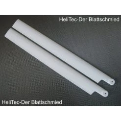 Sortie 🌟 Heli-Scale Helitec 2 Pales Maquette Profil S 500mm Grises 🤩