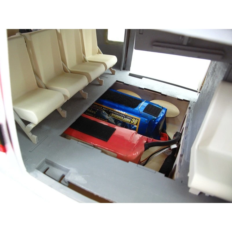 Grosses soldes 🎁 Heli-Scale Bell 412 Compactor Classe 800 "Blanc - Noir -Rouge" ⭐ 10 Grosses soldes 🎁 Heli-Scale Bell 412 Compactor Classe 800 "Blanc - Noir -Rouge" ⭐ – Image 10