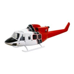 Grosses soldes ???? Heli-Scale Bell 412 Compactor Classe 800 "Blanc - Noir -Rouge" ⭐