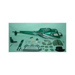 Bon marché 🎁 Heli-Scale AS-350 Ecureuil (A-Star) FUNKEY Classe 600 "Silver Green" Edition Deluxe 🎉