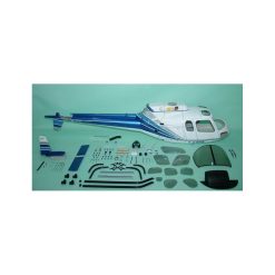 Remise ???? Heli-Scale AS-350 Ecureuil (A-Star) FUNKEY Classe 600 "Bleu" Edition Deluxe ????