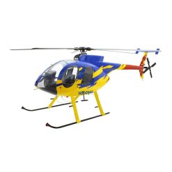 Promo ???? Heli-Scale Hughes MD500E Compactor Classe 800 Bleu / Jaune ????