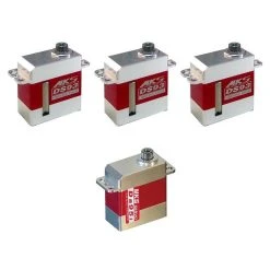 Offres ❤️ Heli-Scale Combo 3xDS93 + DS95i Alu Digital Métal Mks ✔️