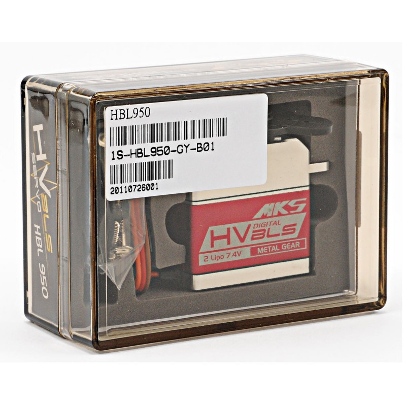 Servo standard MKS HBL950 MG numérique Brushless Le moins cher ???? Heli-Scale Servo Standard MKS HBL950 MG Numérique Brushless ???? -Roban Magasin 3784 large default