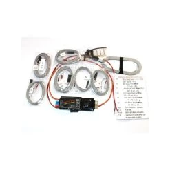 Budget 🤩 Heli-Scale Feux De Position Maquette LED 5mm/20mA (1xV, 2xR, 6xB) Et LED 5mm/80mA (2xB) ⌛