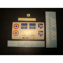 Remise ✔️ Heli-Scale Planche Autocollant Alouette 3 "Gendarmerie" ????