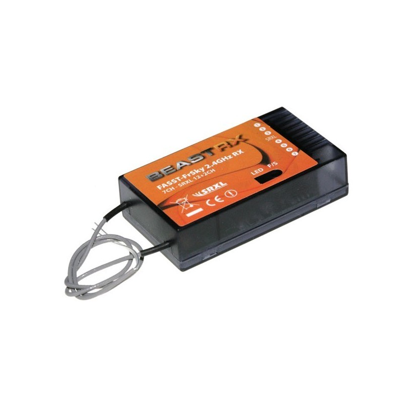 Récepteur BeastRX 7 compatible FASST Promo ???? Heli-Scale Récepteur BeastRX 7 Compatible FASST ✔️ -Roban Magasin 990 large default